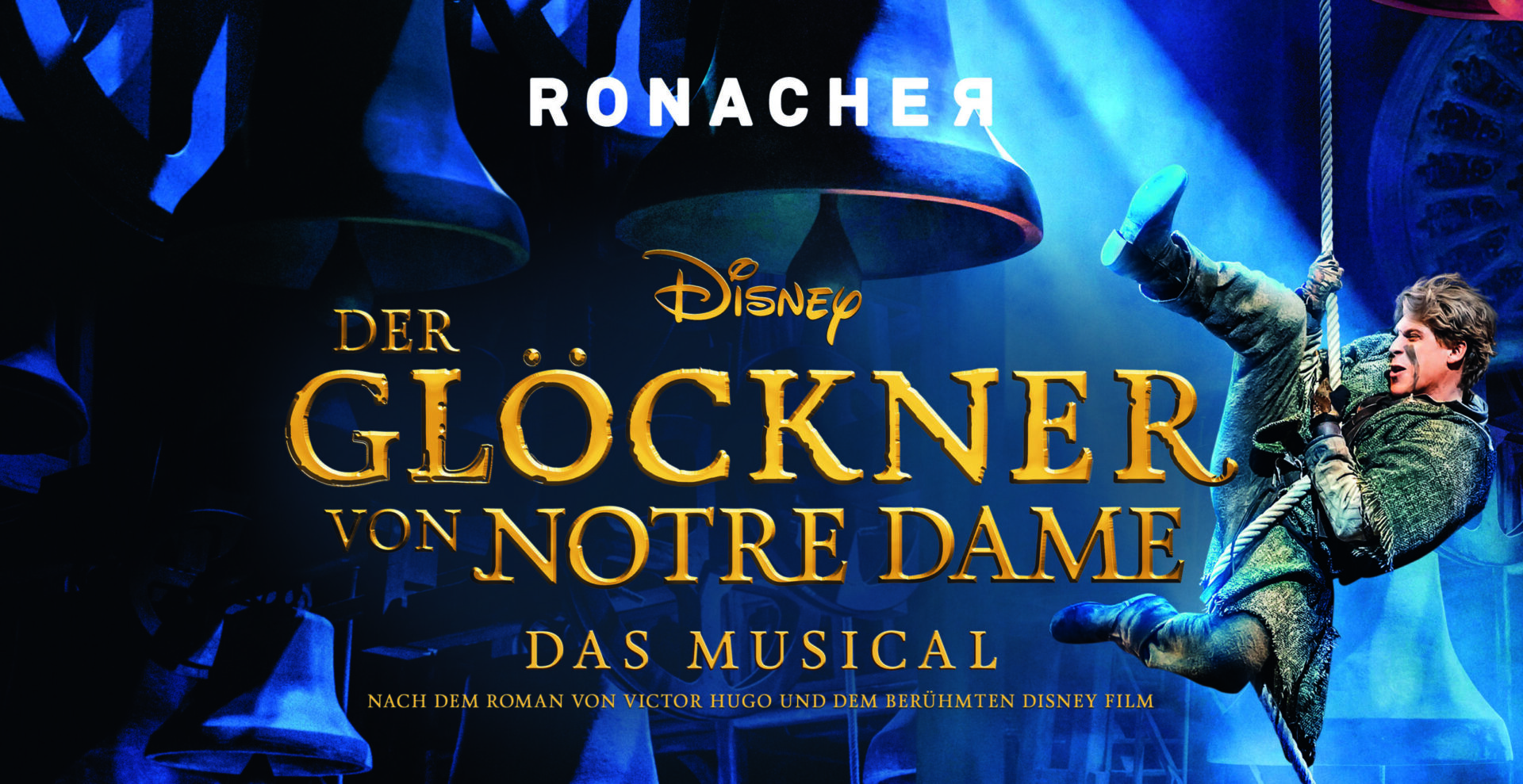Der Glöckner von Notre Dame Musical Ronacher (© Vereinigte Bühnen Wien)
